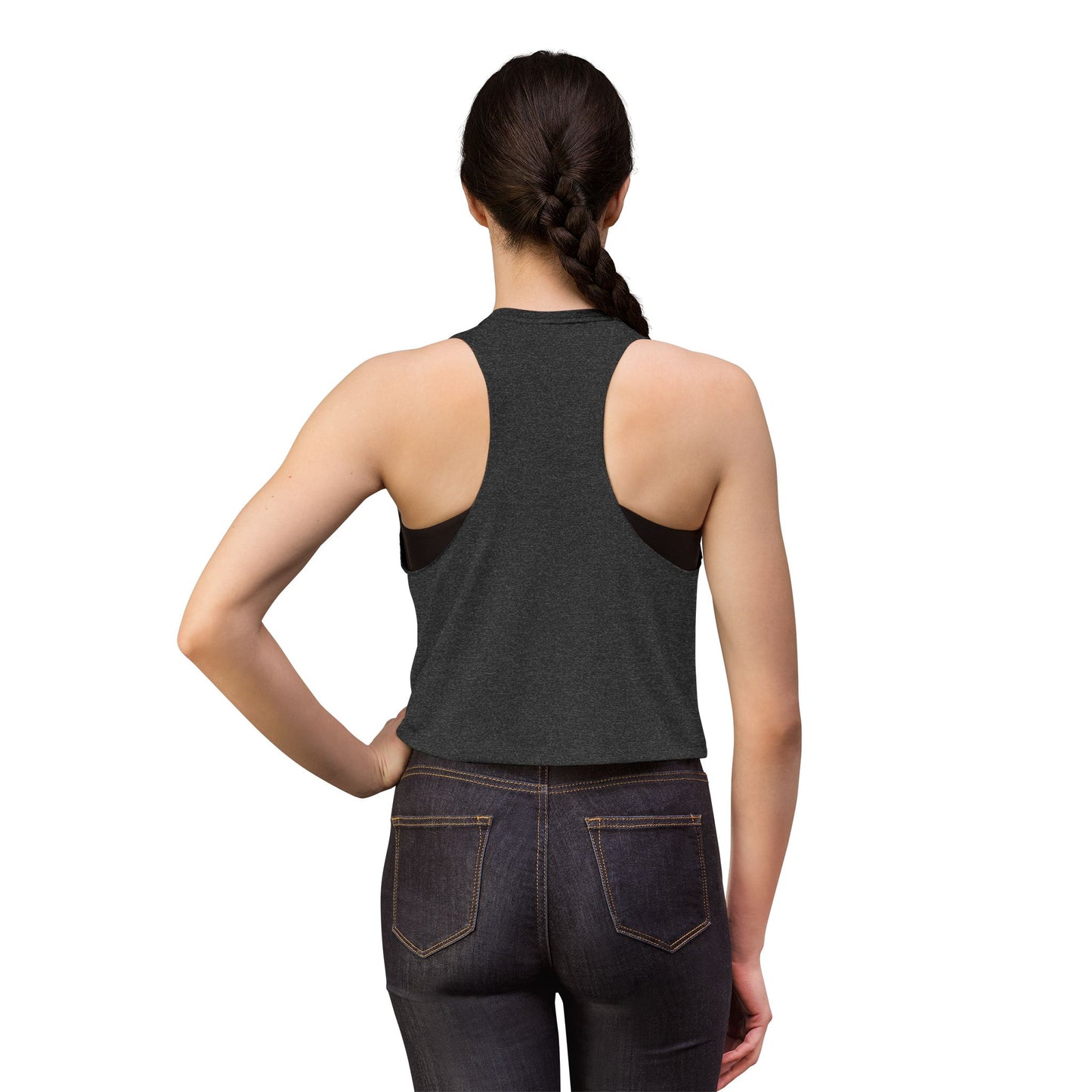 Bodybar Lounge Crop Top — "This Is My Kind of Hour" Relaxed Tank for Women