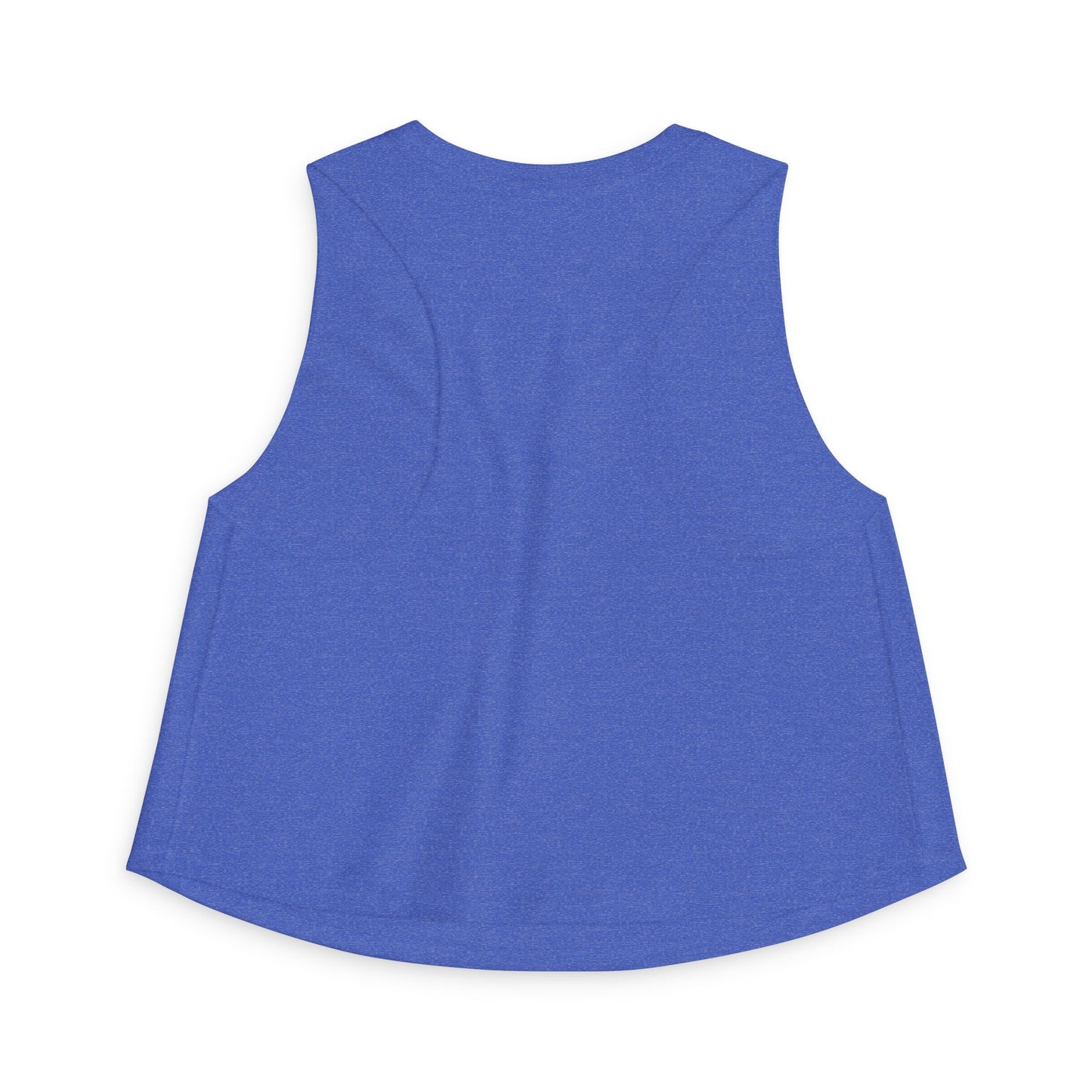 Women’s Crop Top — “Booty Under Construction” Fitness Tank Top
