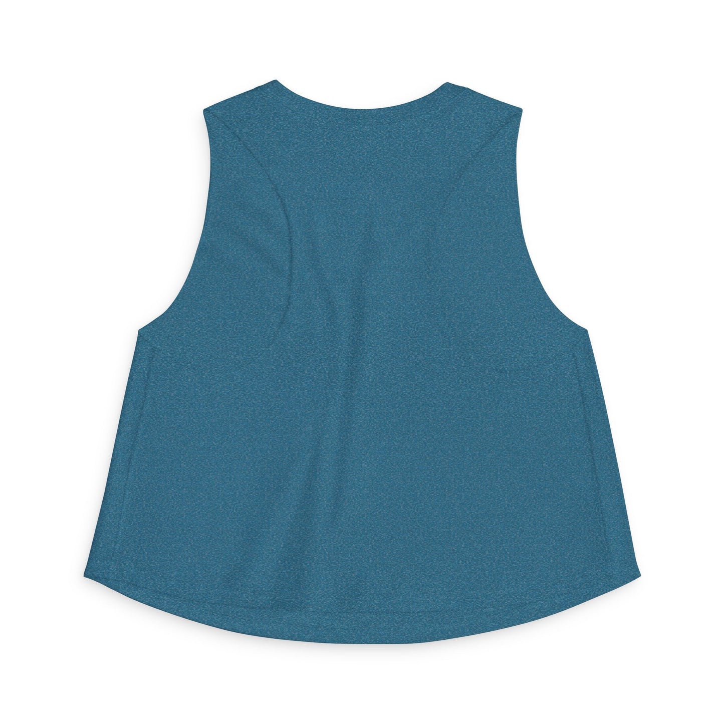 Women’s Crop Top — “Booty Under Construction” Fitness Tank Top